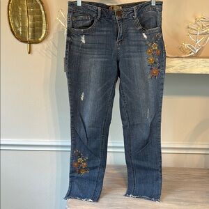 Embroidered Women's Jeans